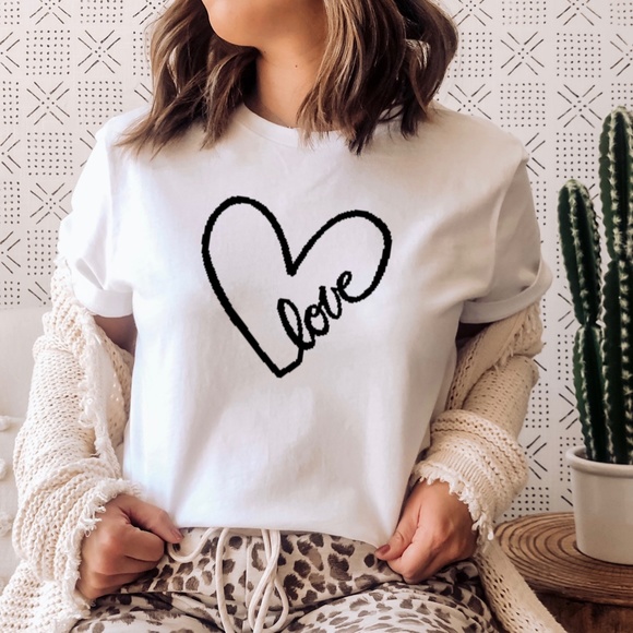 Tops - Cute Graphic Tee